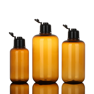 Bouteille de shampooing de lotion pour le corps d'emballage de chapeau de secousse de contact doux de conception adaptée aux besoins du client