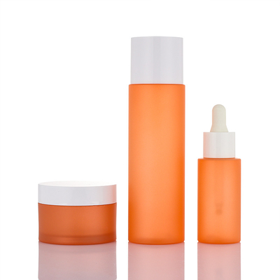 Flacon pulvérisateur en plastique de réutilisation vide personnalisé de la bouteille de cosmétiques de pot de crème