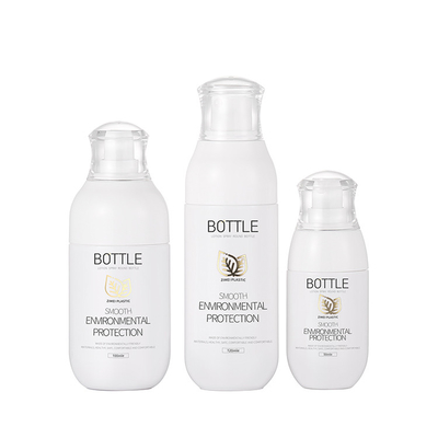 Le blanc les bouteilles en plastique claires de jet de 2 onces CHOIENT la forme ronde matérielle pour le parfum