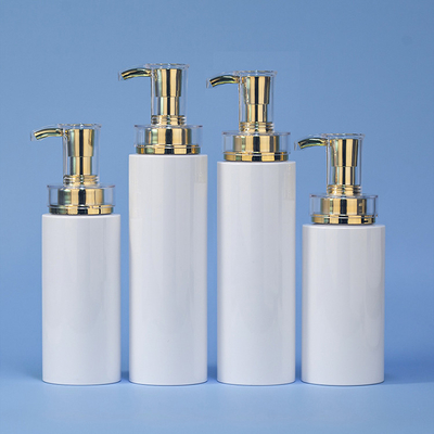Surface de estampillage chaude vide en plastique de 8 d'once bouteilles de lotion recyclable