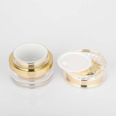 ensemble crème de luxe cosmétique de soins de la peau de conteneurs de la bouteille 50g de lotion de maquillage acrylique en plastique de beauté de 30ml 50ml 100ml 120ml