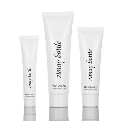 tubes de empaquetage givrés vides de compression d'ANIMAL FAMILIER de 50ml 100ml 200ml de main de crème de lotion d'essai cosmétique en plastique de détergent