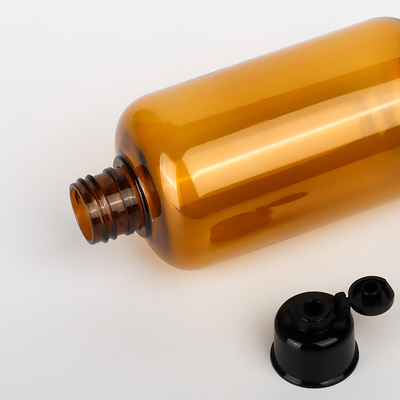 Bouteille de shampooing de lotion pour le corps d'emballage de chapeau de secousse de contact doux de conception adaptée aux besoins du client