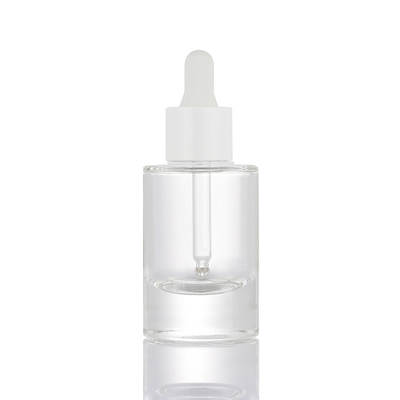 Service OEM/OEM transparent mat 30ml flacon compte-gouttes d'huile essentielle liquide