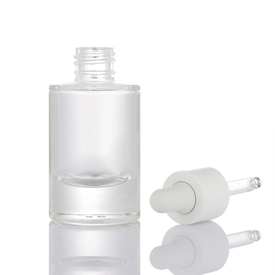 Service OEM/OEM transparent mat 30ml flacon compte-gouttes d'huile essentielle liquide