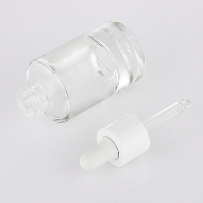 Service OEM/OEM transparent mat 30ml flacon compte-gouttes d'huile essentielle liquide