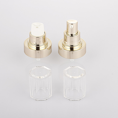 Pompe en or personnalisée transparente 250ml 135ml gel douche beurre pour le corps bouteille de lotion pour le corps