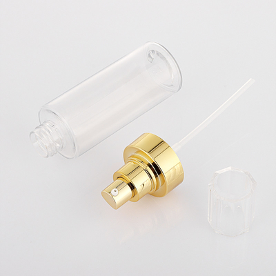 Bouteille de pompe de lotion en plastique transparent de parfum cosmétique de haute qualité 100 ml 120 ml 150 ml
