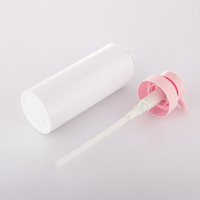 marque de distributeur faite sur commande mate de gelée blanche de plastiques d'ANIMAL FAMILIER de bouteille de lotion cosmétique 500ml