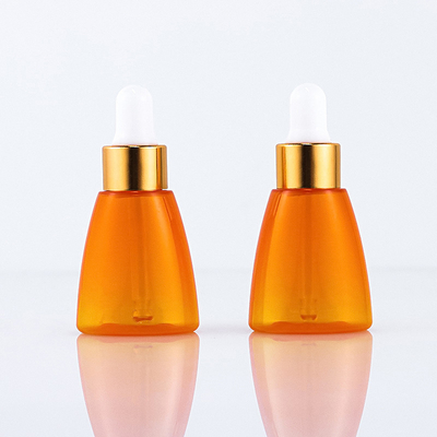 Impression d'écran en plastique de la bouteille 10ml de compte-gouttes de sérum d'huile essentielle orange