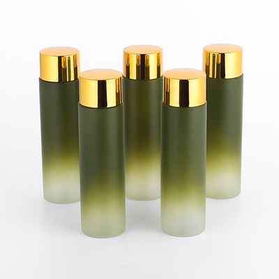 Petit vaporisateur en plastique vert dégradé de 150 ml avec bouchon à vis