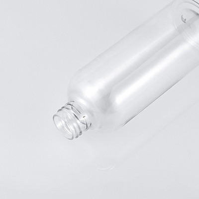 Le bouchon à vis en plastique adapté aux besoins du client met en bouteille l'emballage cosmétique rose vide de shampooing