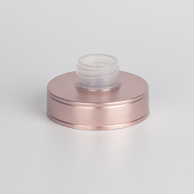 Bouteille en plastique cosmétique de lotion de shampooing de pompe de corps de pot en plastique de PETG clair mat de rectangle