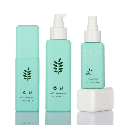 L'emballage cosmétique vert élégant place le style simple de 50g 80g 100ml 160ml