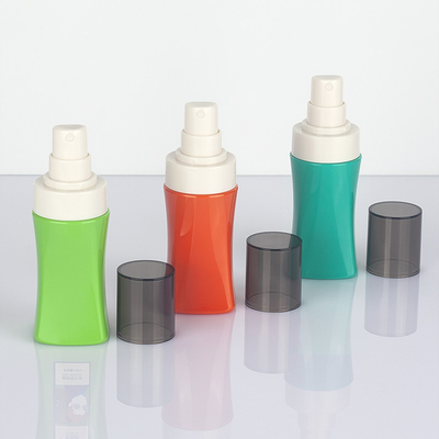 Bouteille en plastique vide rétractable de jet d'animal familier de 80ml avec le pulvérisateur fin de brume