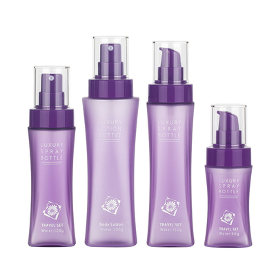 Paquet cosmétique portatif de bouteille de jet de lotion givrée d'ANIMAL FAMILIER 200ml
