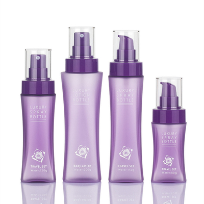 Paquet cosmétique portatif de bouteille de jet de lotion givrée d'ANIMAL FAMILIER 200ml