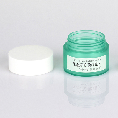 Bouteilles en plastique cosmétiques recyclables uniques et emballage de soins de la peau des pots 190g