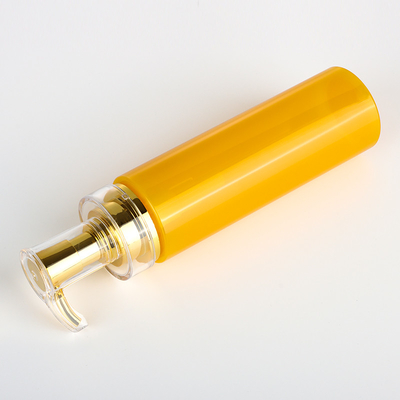 Récipient en plastique fait sur commande de gel douche de shampooing de bouteille de lotion de corps d'animal familier avec la pompe d'or 350ml