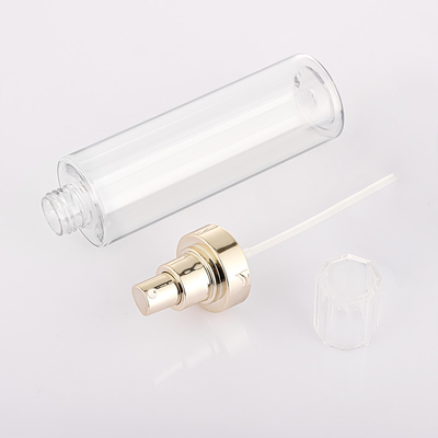 Ensemble cosmétique de luxe de soins de la peau empaquetant la lotion pour le corps de sérum de visage de pompe de jet transparente 250ml