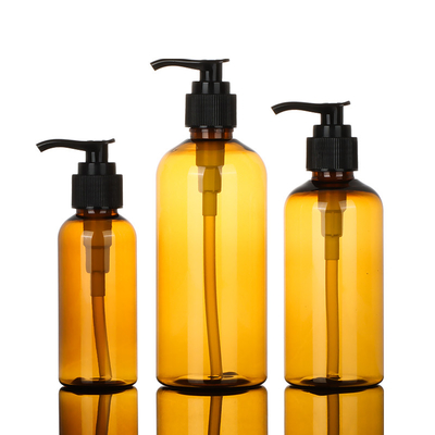 Bouteille en plastique vide de shampooing de la bouteille 100ml 200ml de gel de douche de lavage de corps avec la pompe