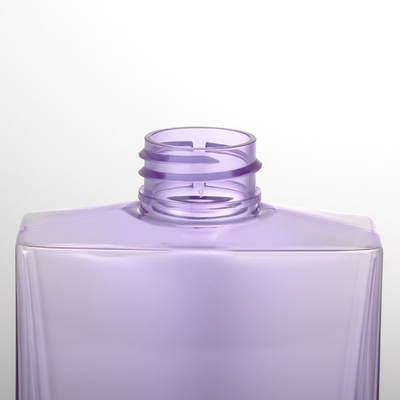 300ml 500ml bouteille de parfum à vis colorée avec bouchon en or