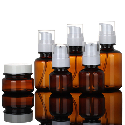 Ensembles de empaquetage cosmétiques 90ml 130ml 160ml Recycable d'ANIMAL FAMILIER étanche