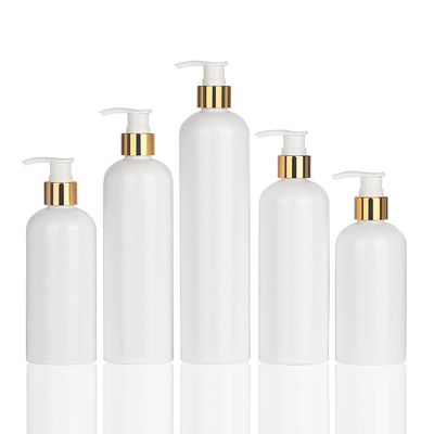 les cosmétiques privés d'air de soins de la peau de shampooing et de conditionneur de pompe de corps de 250ml 300ml 350ml 400ml 500ml huilent les conteneurs de empaquetage