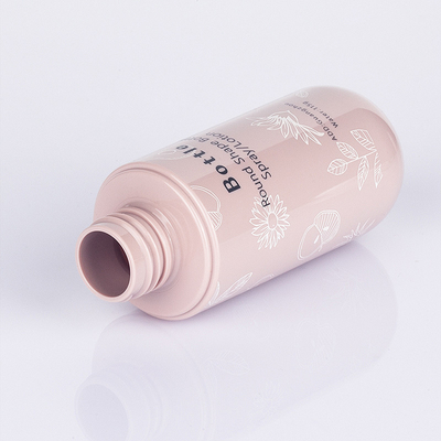 bouteilles en plastique vides givrées pour l'impression d'écran de lotion biodégradable