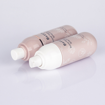 bouteilles en plastique vides givrées pour l'impression d'écran de lotion biodégradable