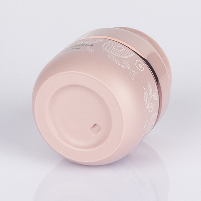 bouteilles en plastique vides givrées pour l'impression d'écran de lotion biodégradable