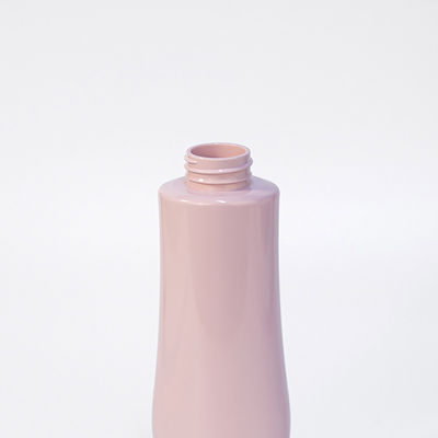 Bouteille rose cosmétique de shampooing de la compression 500ml d'animal familier d'emballage de détergent liquide vide de pompe d'or