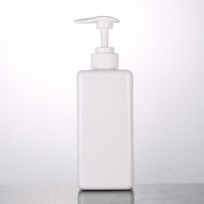 Bouteilles de empaquetage de shampooing de monolevier du prix usine 100ml 150ml 200ml 300ml 400ml 500ml de savon d'espace libre de soins de la peau en plastique de lotion