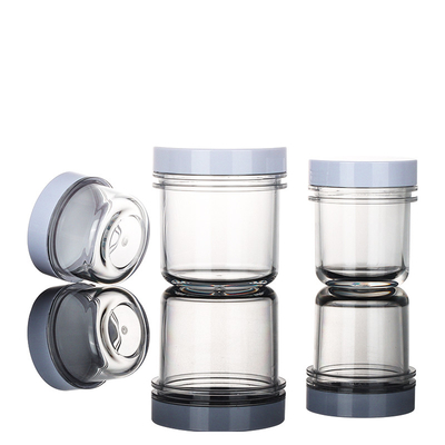 Rechargeable étanche de empaquetage crème privé d'air de capacité du pot 200ml