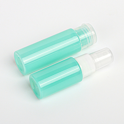 Plastique cosmétique de la couleur verte 50ml de bouteille de jet de catégorie comestible avec Flip Cap