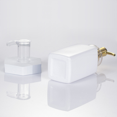 Bouteille en plastique de shampooing de 300ml 400ml 500ml d'emballage vide cosmétique de luxe privé d'air biodégradable de place