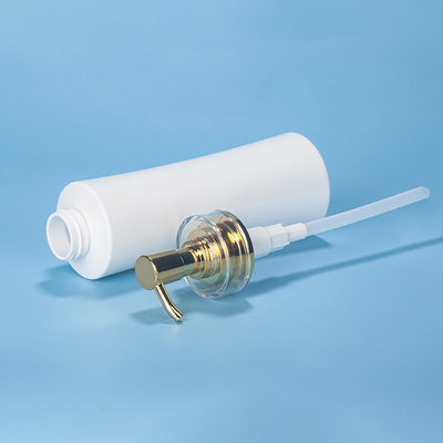 bouteilles en plastique de salon de forme de rond d'OEM de 350ml 400ml 500ml de shampooing de corps d'emballage privé d'air en plastique de pompe
