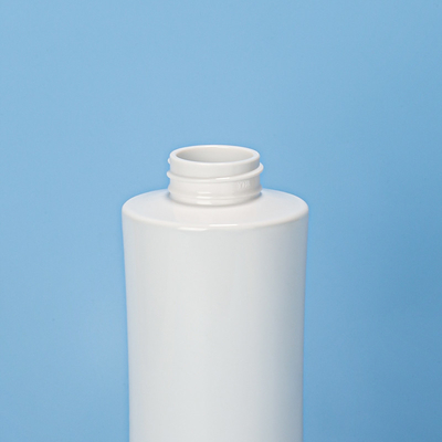 bouteilles en plastique de salon de forme de rond d'OEM de 350ml 400ml 500ml de shampooing de corps d'emballage privé d'air en plastique de pompe