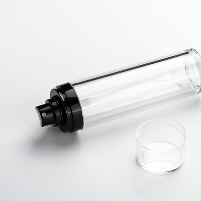 la bouteille cosmétique du jet 50ml, jet clair vide met la largeur en bouteille de 39mm