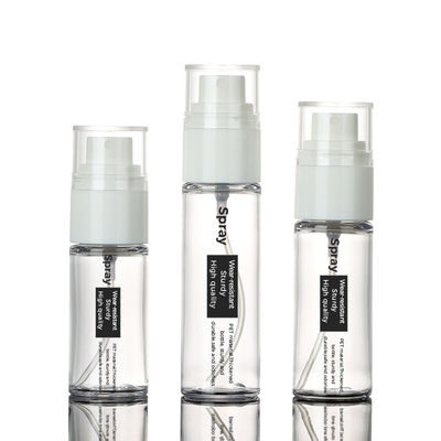 Bouche étanche transparente de brume de la bouteille en plastique étanche 30ml 20mm de jet