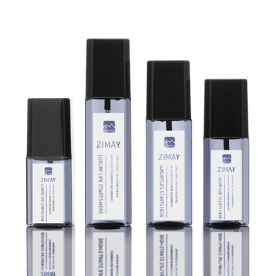 Diamètre cosmétique de estampillage chaud de la capacité 42mm de la bouteille 100ml de jet écologique