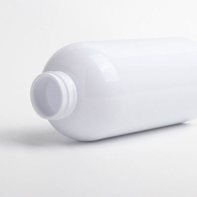 les conteneurs 400ml vides arrondissent le shampooing en plastique d'ANIMAL FAMILIER de lotion et la bouteille privée d'air de pompe de conditionneur