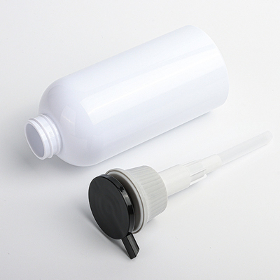 les conteneurs 400ml vides arrondissent le shampooing en plastique d'ANIMAL FAMILIER de lotion et la bouteille privée d'air de pompe de conditionneur