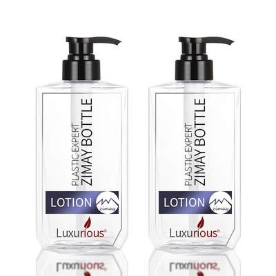 Shampooing d'espace libre de 300ML 500ML et bouteille en plastique réguliers normaux réutilisés de pompe de corps de conditionneur