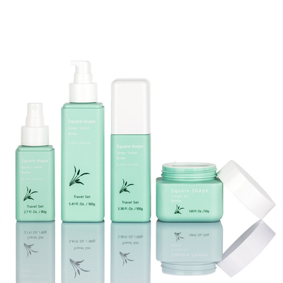 OEM cosmétique de luxe givré de l'ensemble 100ml 120ml 160ml de bouteille acceptable