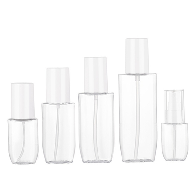 La bouteille cosmétique désinfectante de jet, jet fin en plastique de brume met 150ml en bouteille