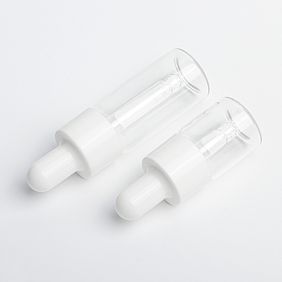 la bouteille cosmétique du compte-gouttes 10ml, petit compte-gouttes givré met en plastique en bouteille