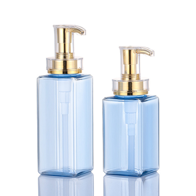 Bouteille cosmétique de estampillage chaude de lotion avec l'ODM de largeur de la pompe 61mm disponible