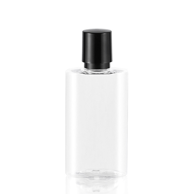 Étanche privé d'air de largeur à bouchon vissable en plastique transparente du pot 70mm