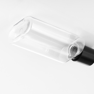 Étanche privé d'air de largeur à bouchon vissable en plastique transparente du pot 70mm